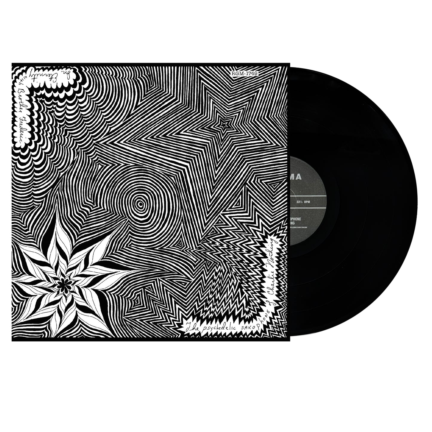 Charlie Nothing The Psychedelic Saxophone LP Black Vinyl Packshot