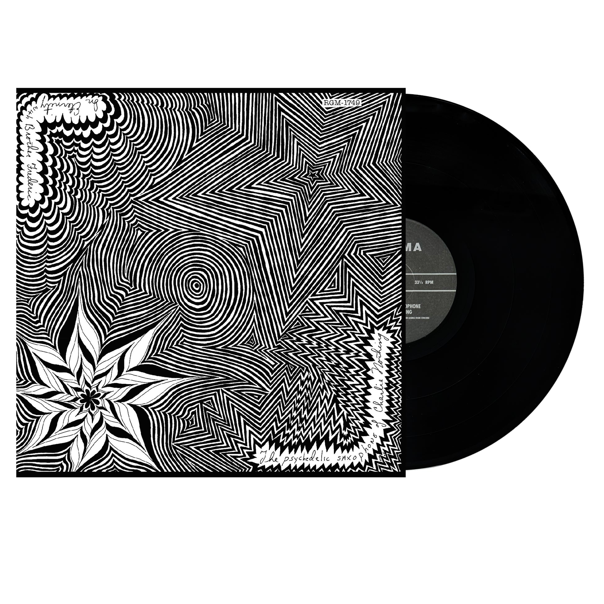 Charlie Nothing The Psychedelic Saxophone LP Black Vinyl Packshot