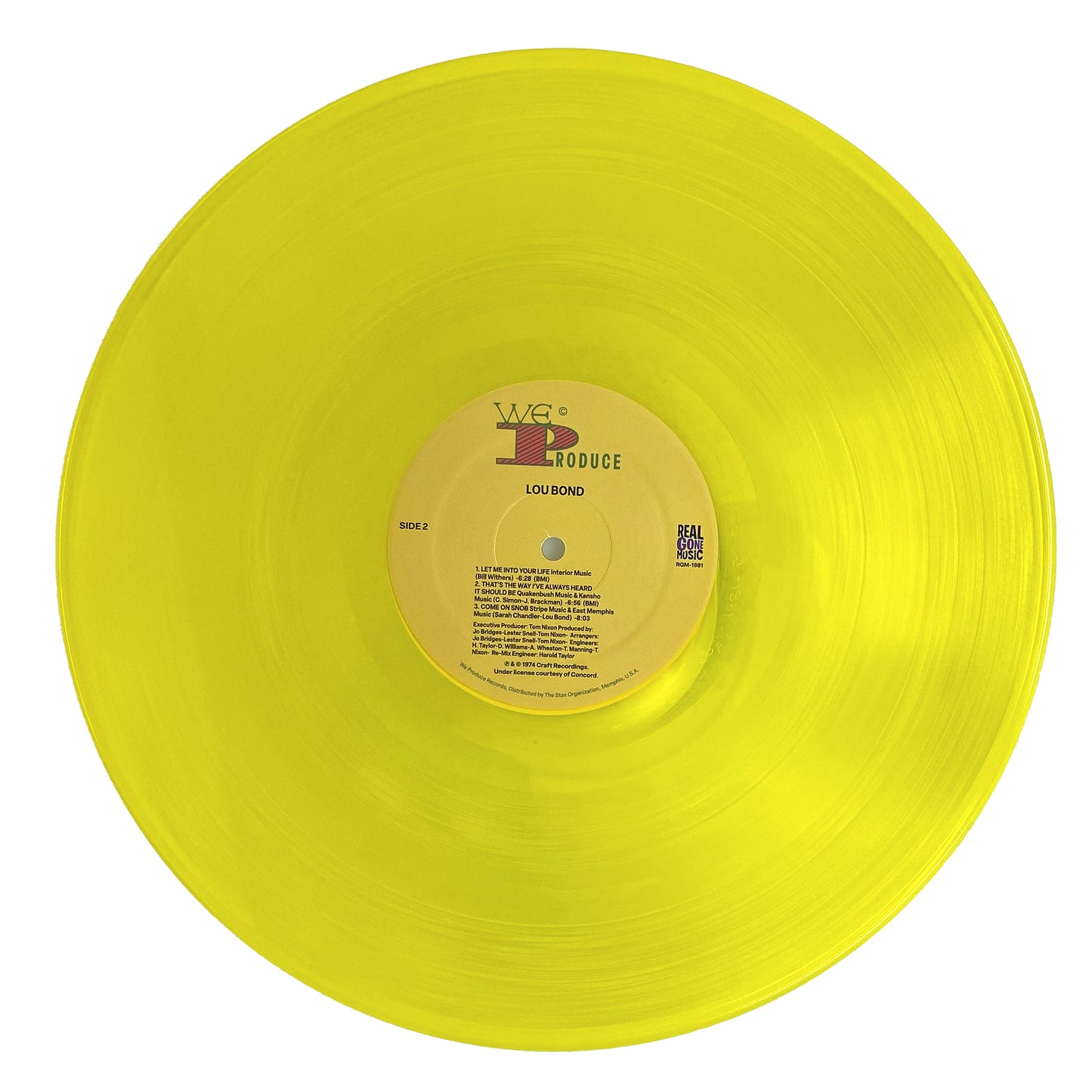 Lou Bond Lou Bond (All-Analog) Vinyl Yellow
