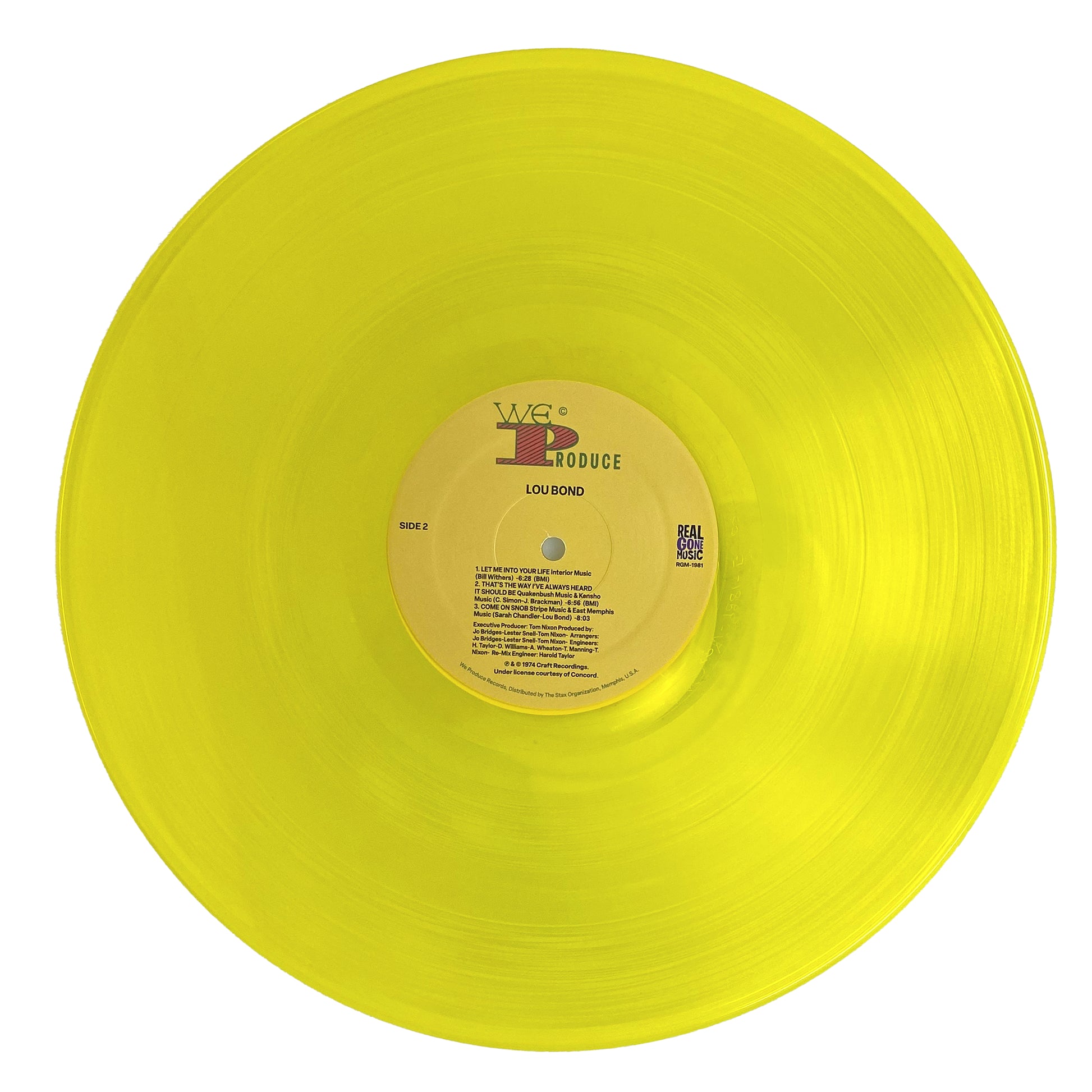 Lou Bond Lou Bond (All-Analog) Vinyl Yellow