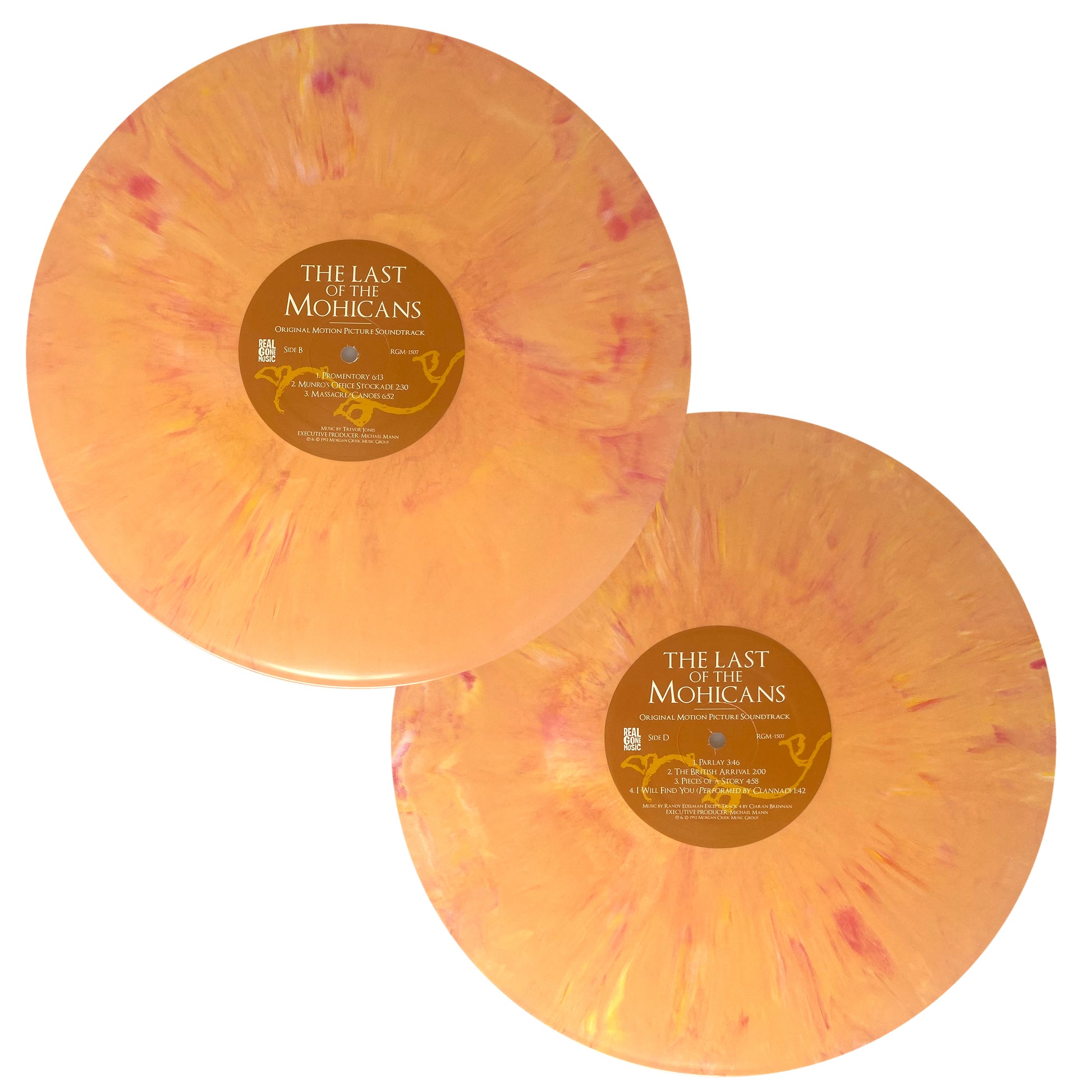 Trevor Jones & Randy Edelman Last of the Mohicans OST Soundtrack (2-LP Set) Vinyl