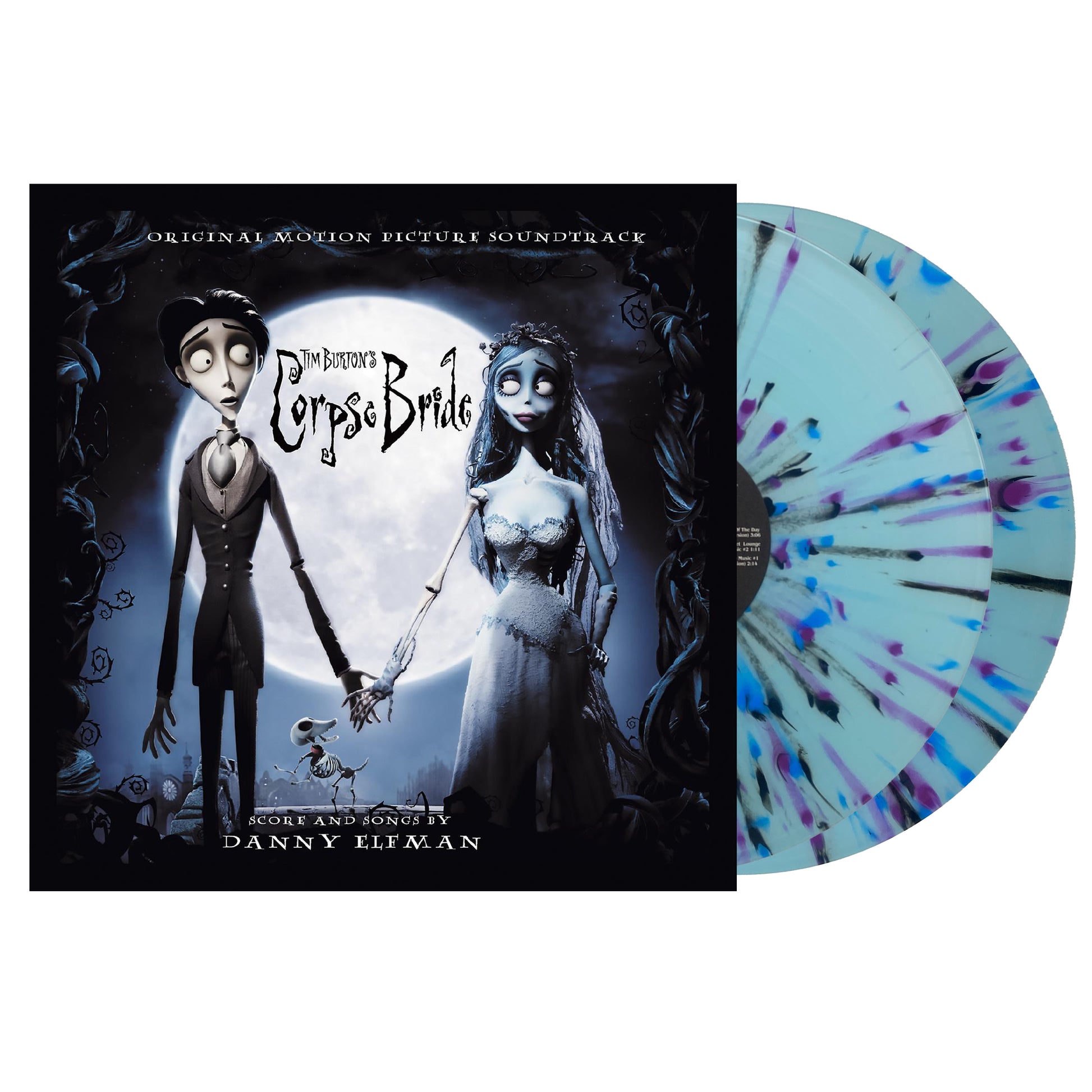 Danny Elfman Corpse Bride Soundtrack 2-LP Set Vinyl Colored Record Halloween