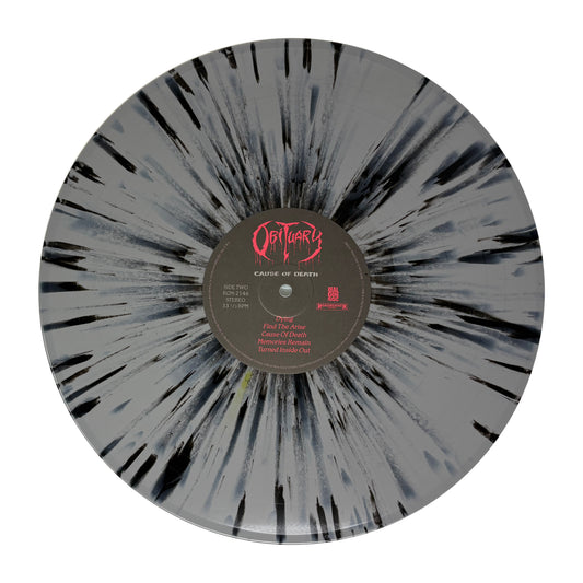Obituary Cause of Death (Remastered) Splatter Vinyl