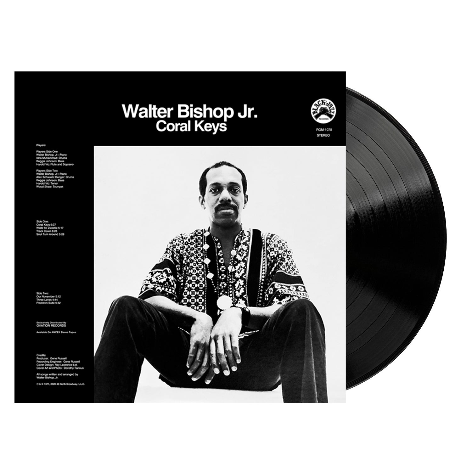 Walter Bishop Jr. Coral Keys LP Pack Shot