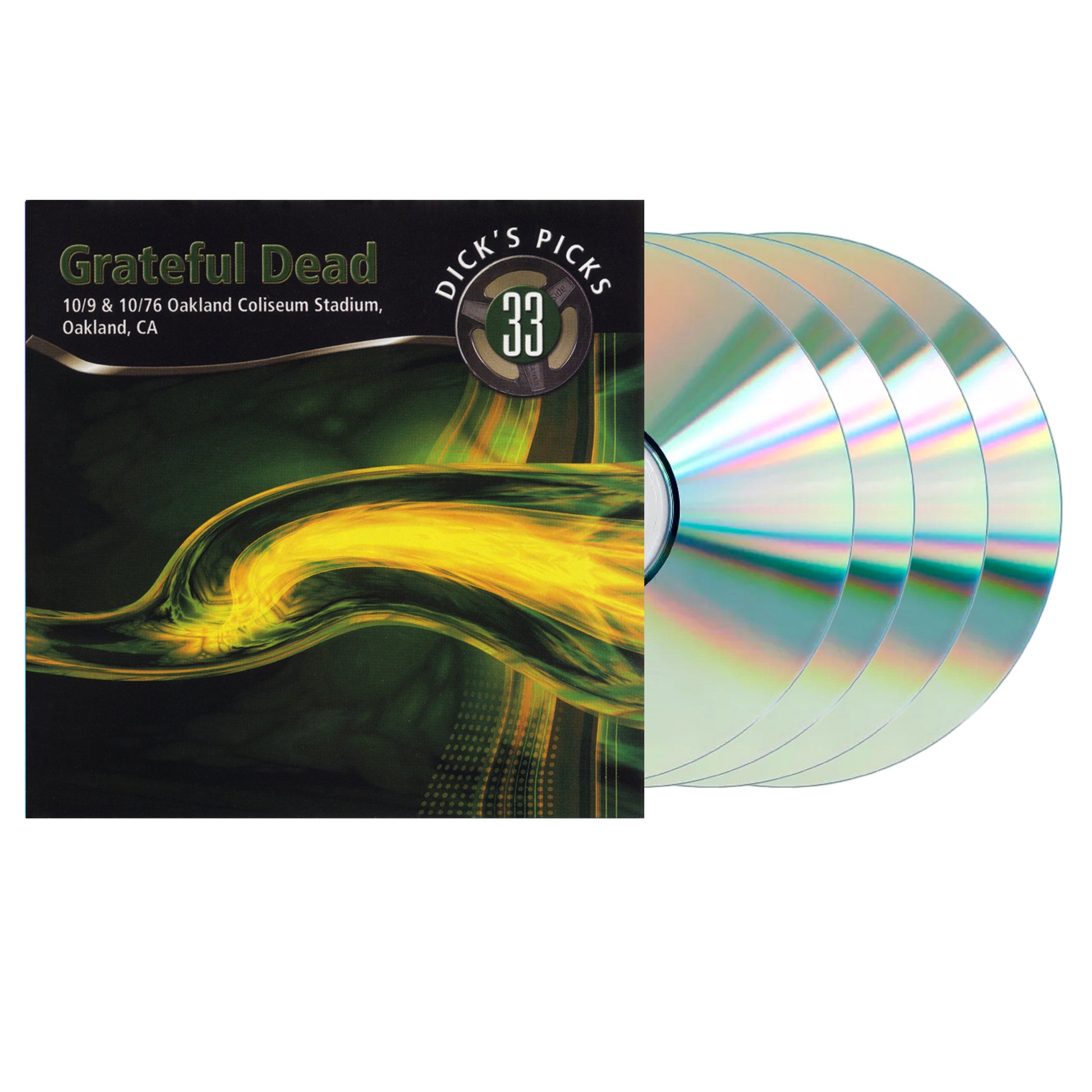 Grateful Dead: Dick’s Picks Vol. 33—Oakland Coliseum Stadium, Oakland, CA 10/9 &amp; 10/10/76 (4-CD Set)
