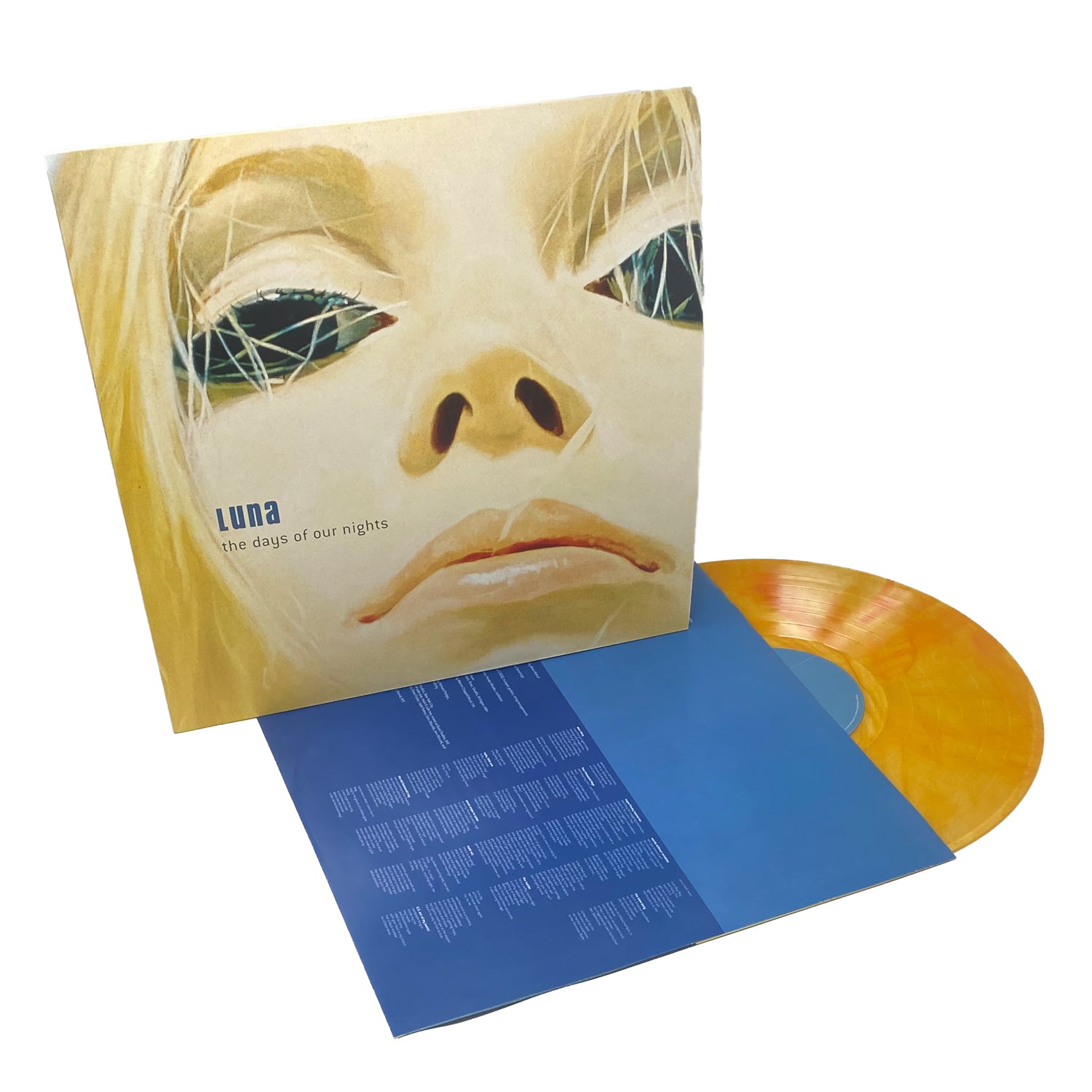 Luna The Days of Our Nights LP Orange PACK sHOT