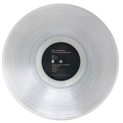 Stina Nordenstam This Is Stina Nordenstam LP Clear Vinyl