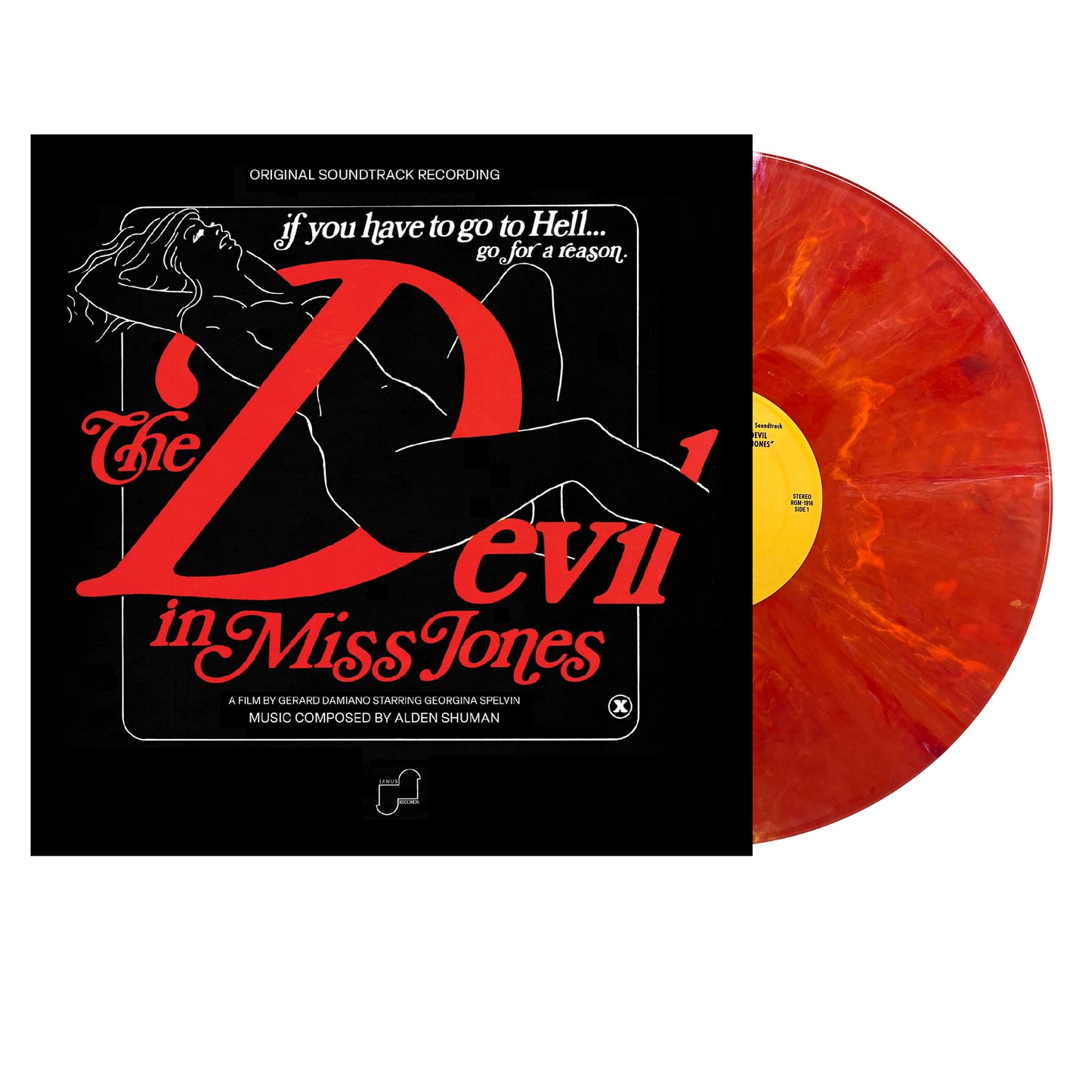 Alden Shuman The Devil in Miss Jones--Original Soundtrack Recording Vinyl