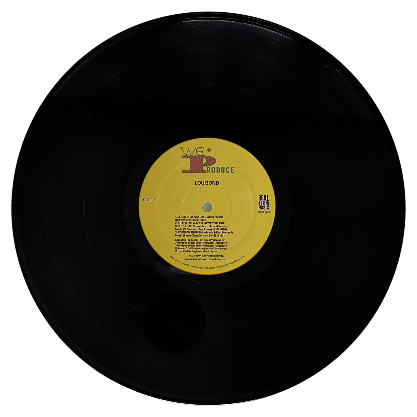 Lou Bond Lou Bond (All-Analog) Vinyl Black 
