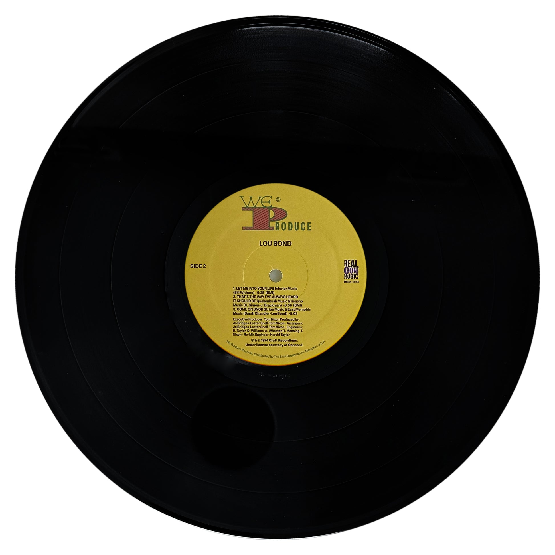 Lou Bond Lou Bond (All-Analog) Vinyl Black 
