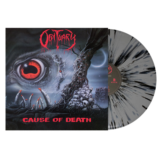 Obituary Cause of Death (Remastered) Splatter Vinyl