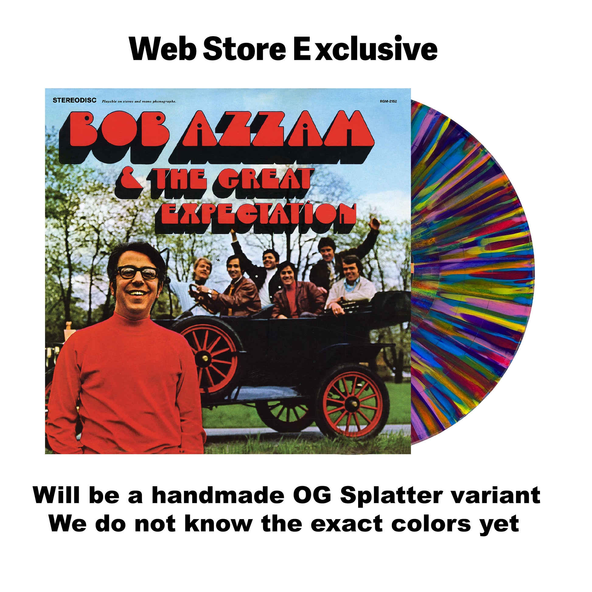 Bob Azzam & The Great Expectation S/T (Remastered) Vinyl