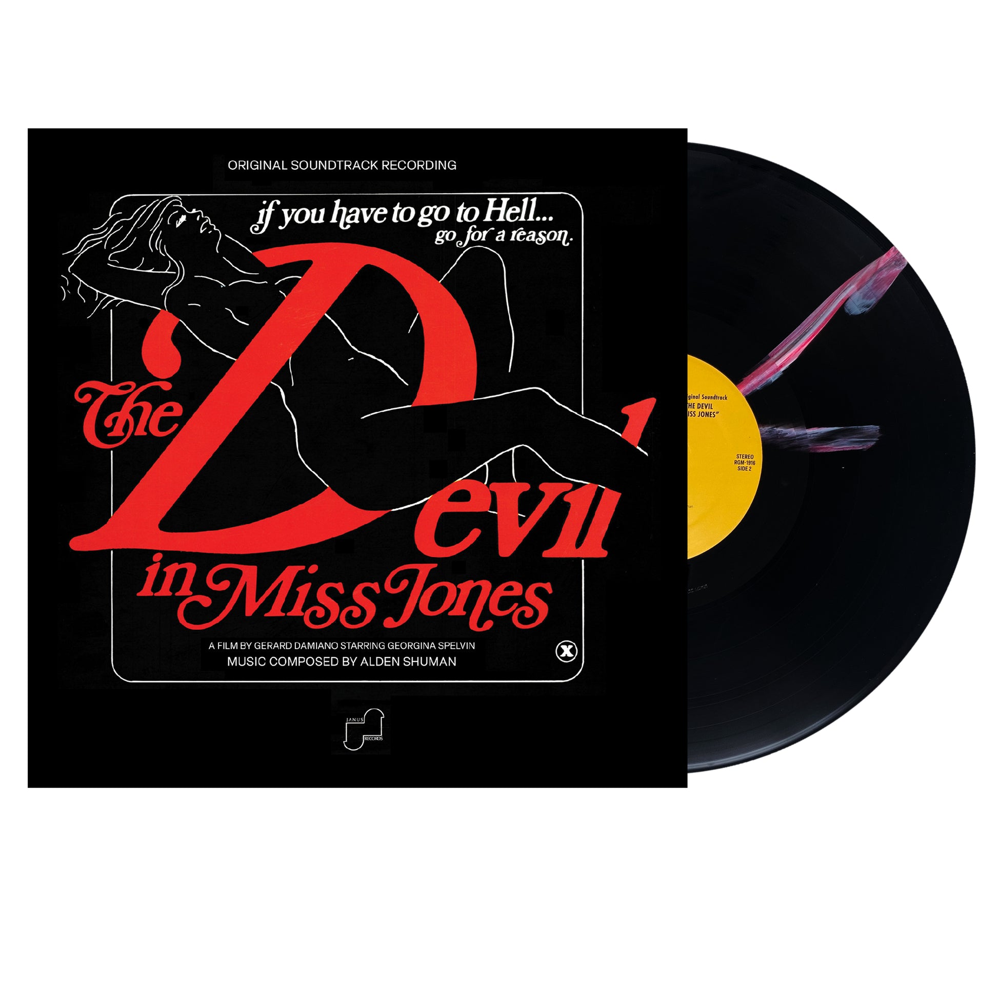 Alden Shuman The Devil in Miss Jones--Original Soundtrack Recording Vinyl