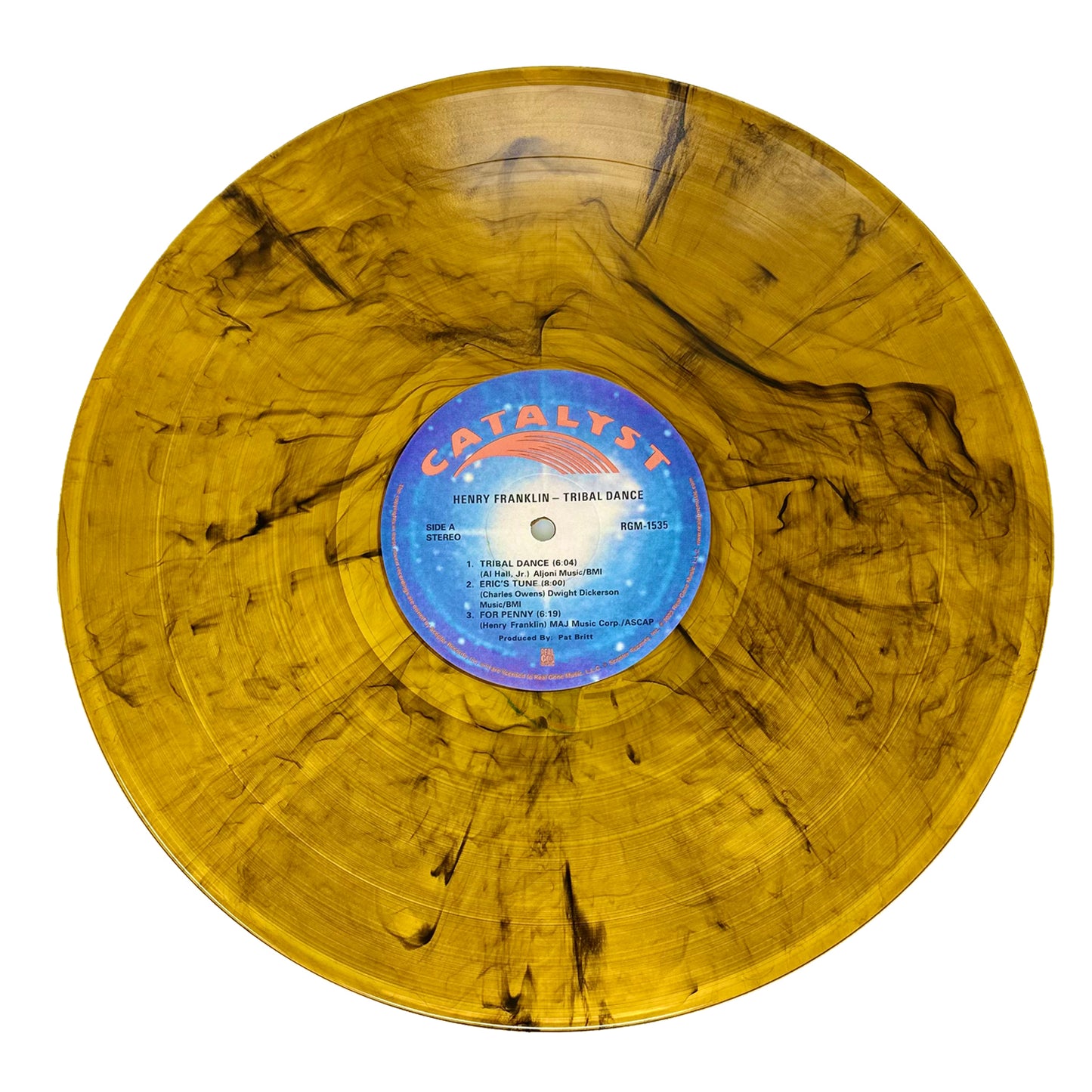 Henry Franklin Tribal Dance LP Orange Black Vinyl