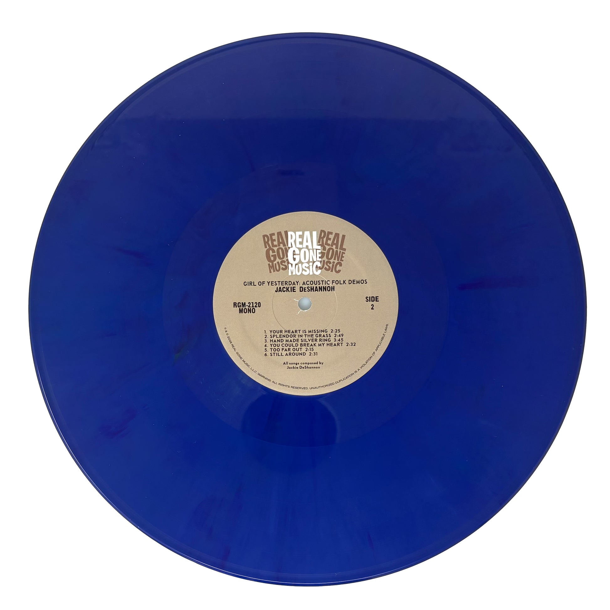 Jackie DeShannon Girl of Yesterday--Acoustic Folk Demos (Remastered) Vinyl