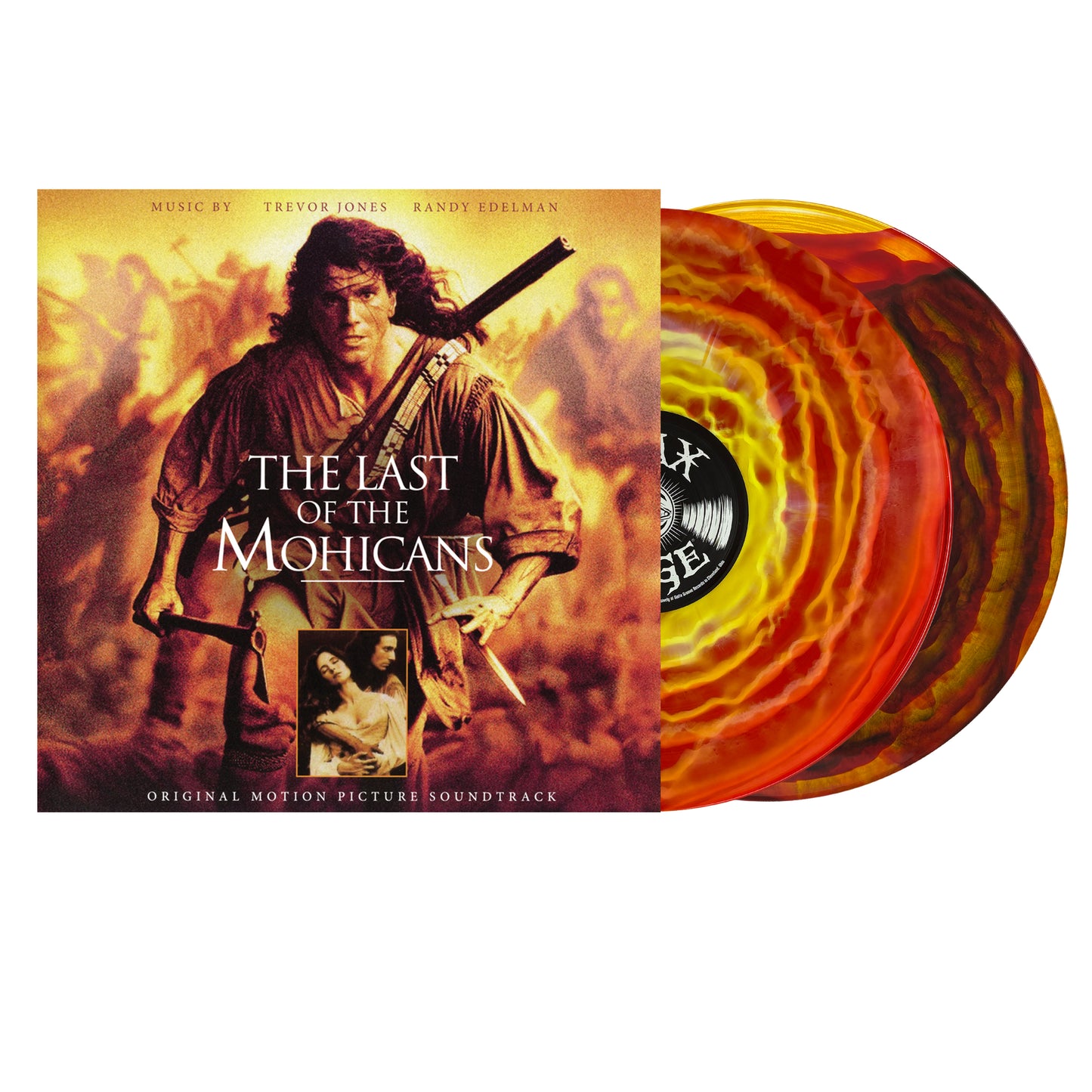 Trevor Jones & Randy Edelman Last of the Mohicans Original Motion Picture Soundtrack (2-LP Set) wax mage
