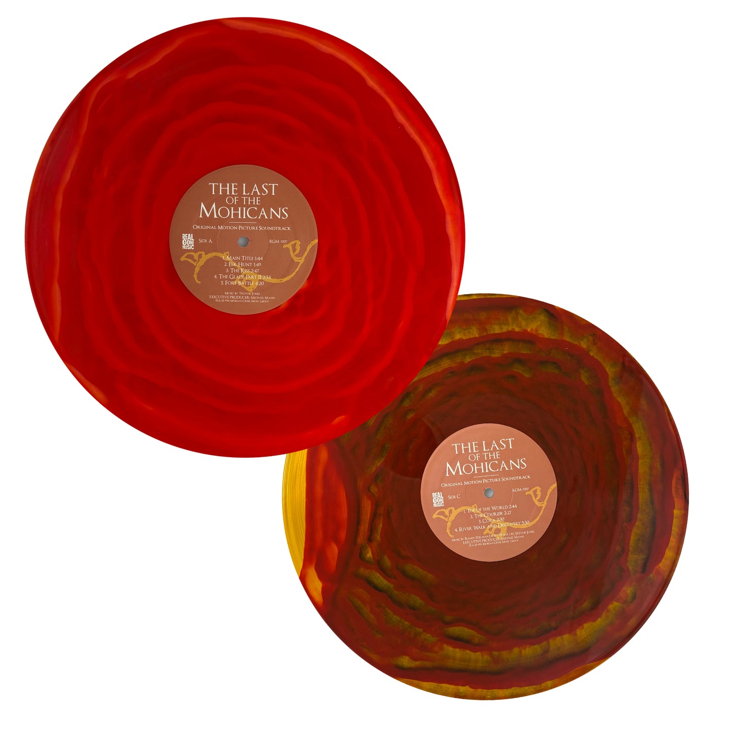 Trevor Jones & Randy Edelman Last of the Mohicans Original Motion Picture Soundtrack (2-LP Set) wax mage