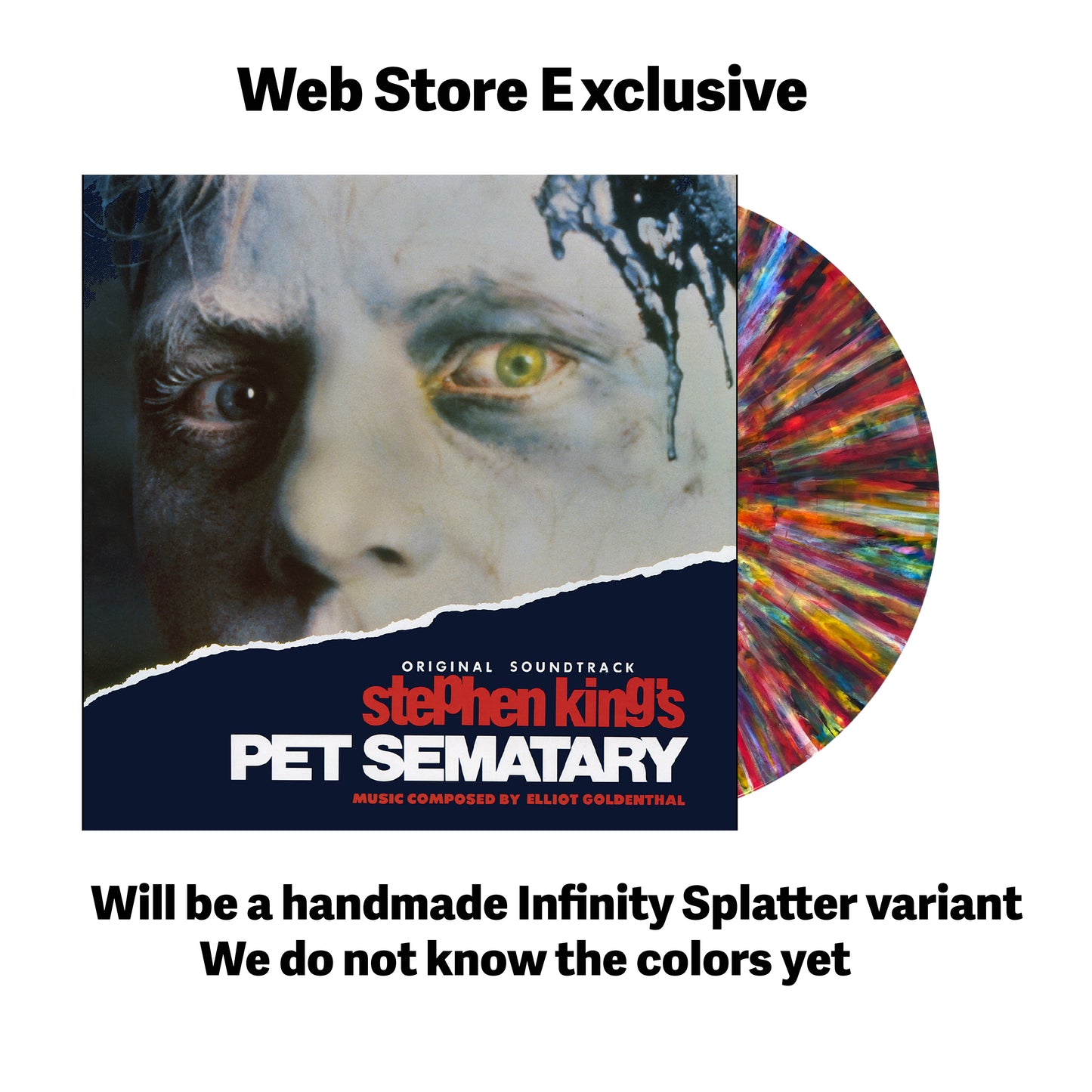 Added Elliot Goldenthal Stephen King's Pet Sematary Music from the Motion Picture Vinyl
