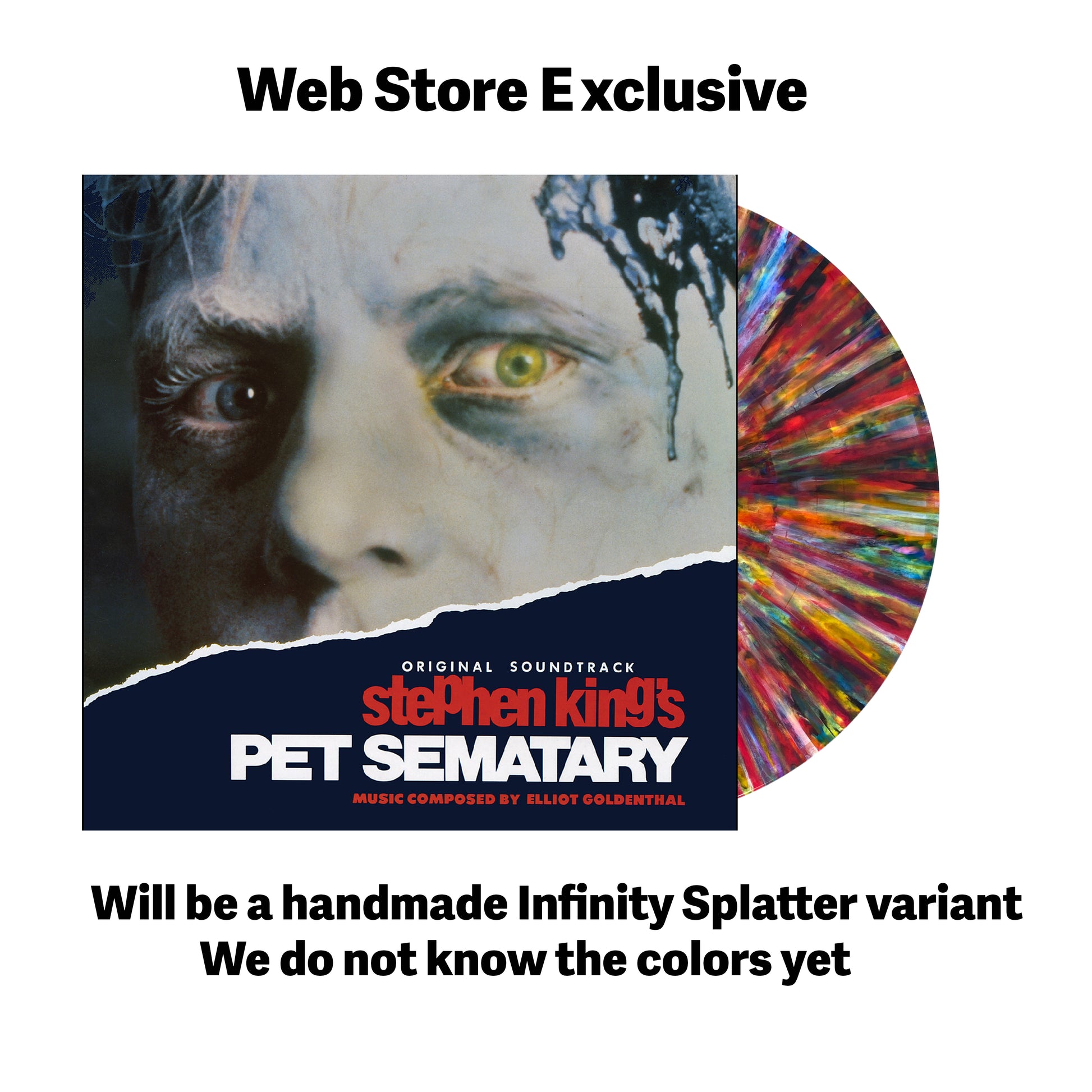 Added Elliot Goldenthal Stephen King's Pet Sematary Music from the Motion Picture Vinyl
