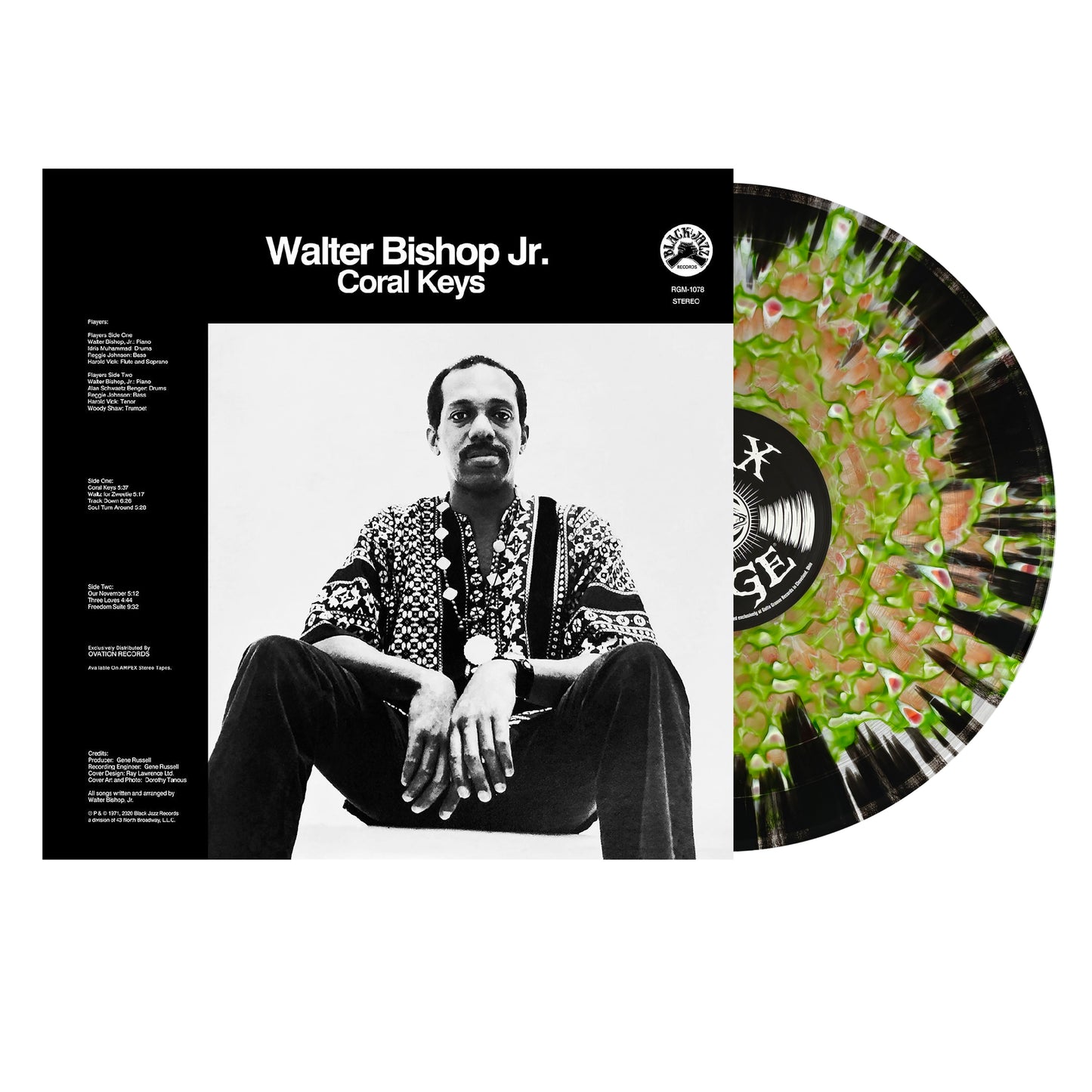 Walter Bishop Jr. Coral Keys LP Wax MAGE