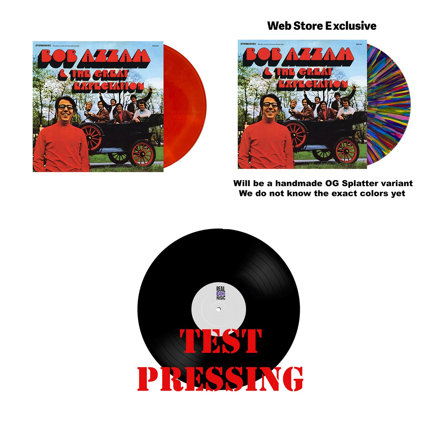 Bob Azzam & The Great Expectation S/T (Remastered) Vinyl