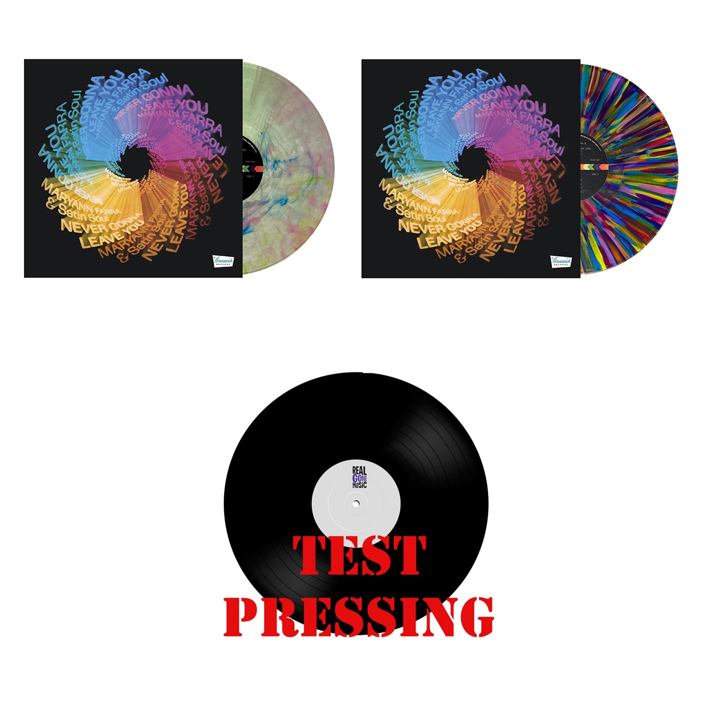 Maryann Farra & Satin Soul Never Gonna Leave You LP bundle