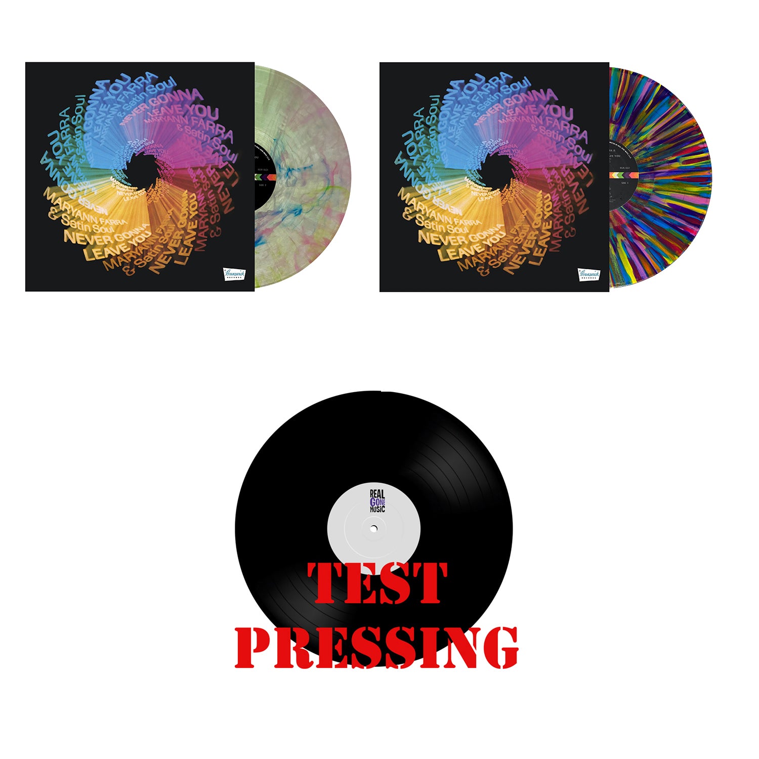 Maryann Farra & Satin Soul Never Gonna Leave You LP bundle