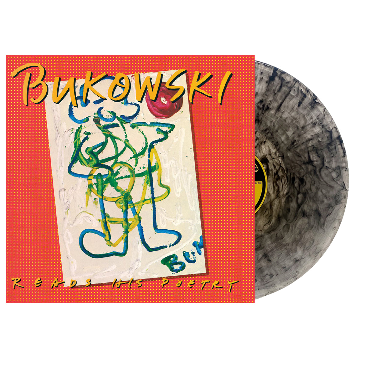 Charles Bukowski Reads His Poetry LP Pack Shot