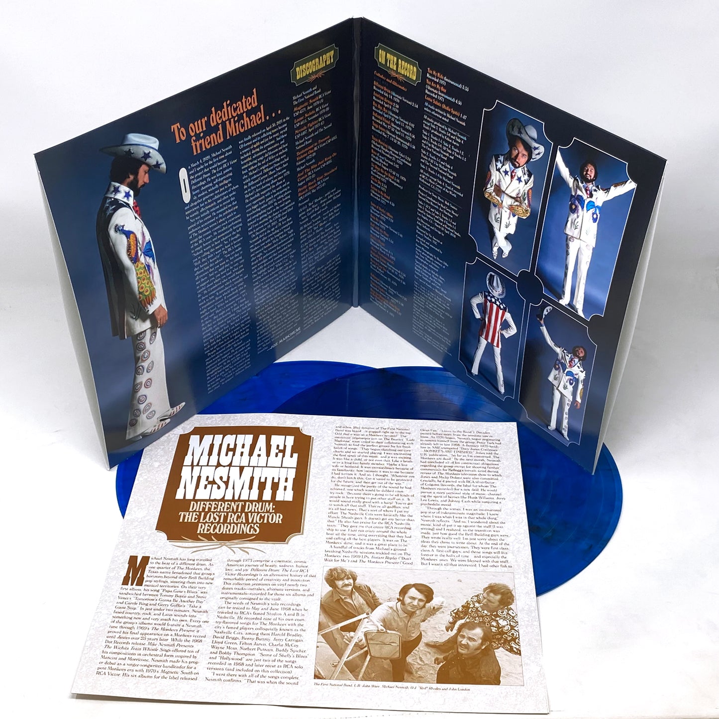 Michael Nesmith Different Drum Lost RCA Victor Recordings 2LP Opened