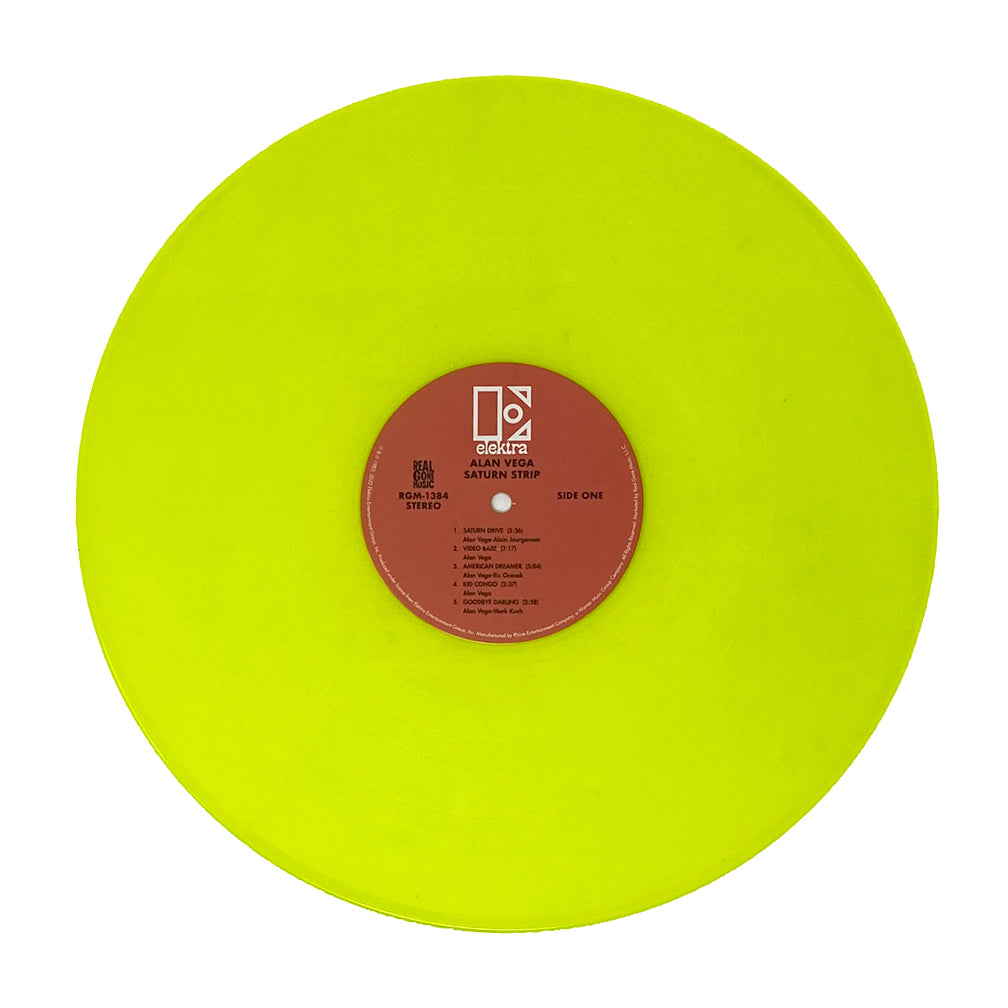 Alan Vega Saturn Strip LP Vinyl